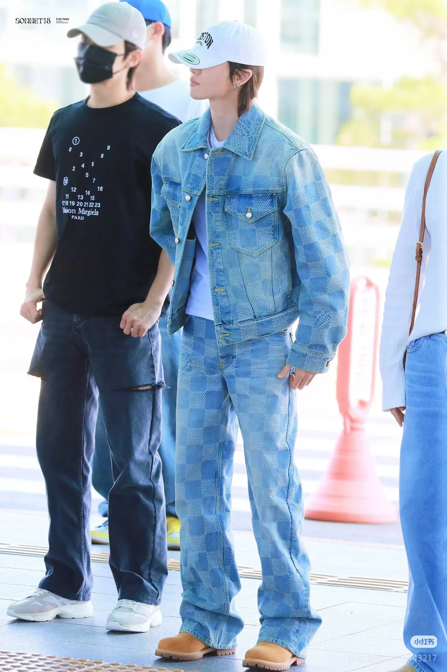 Louis Vuitton/Louis Vuitton checkerboard jeans